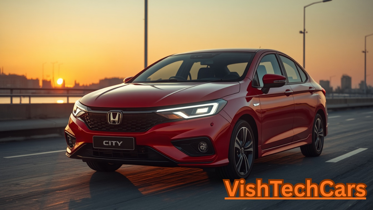 New Honda City 2026 Rear Profile and LED Tail lamps