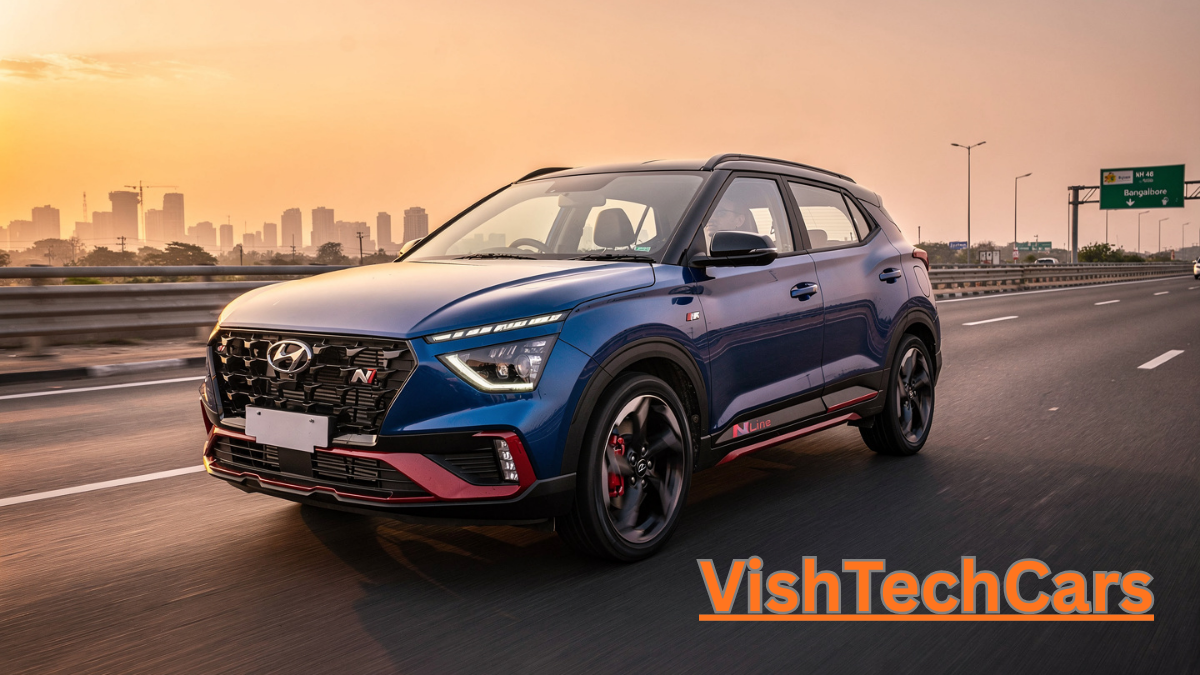 Hyundai Creta N Line Thunder Blue Sporty SUV