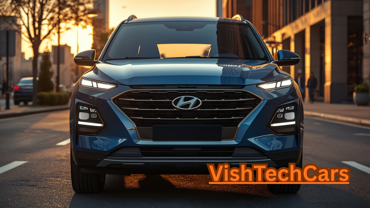 Hyundai Venue 2026 facelift new blue design parametric grille