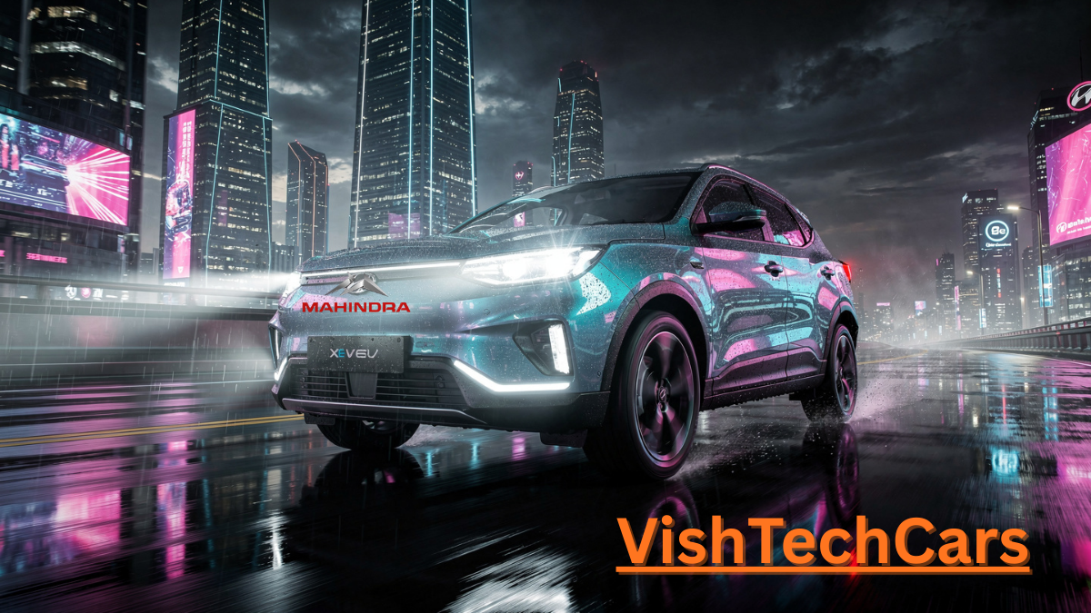 Mahindra XEV 9e electric SUV luxury white color