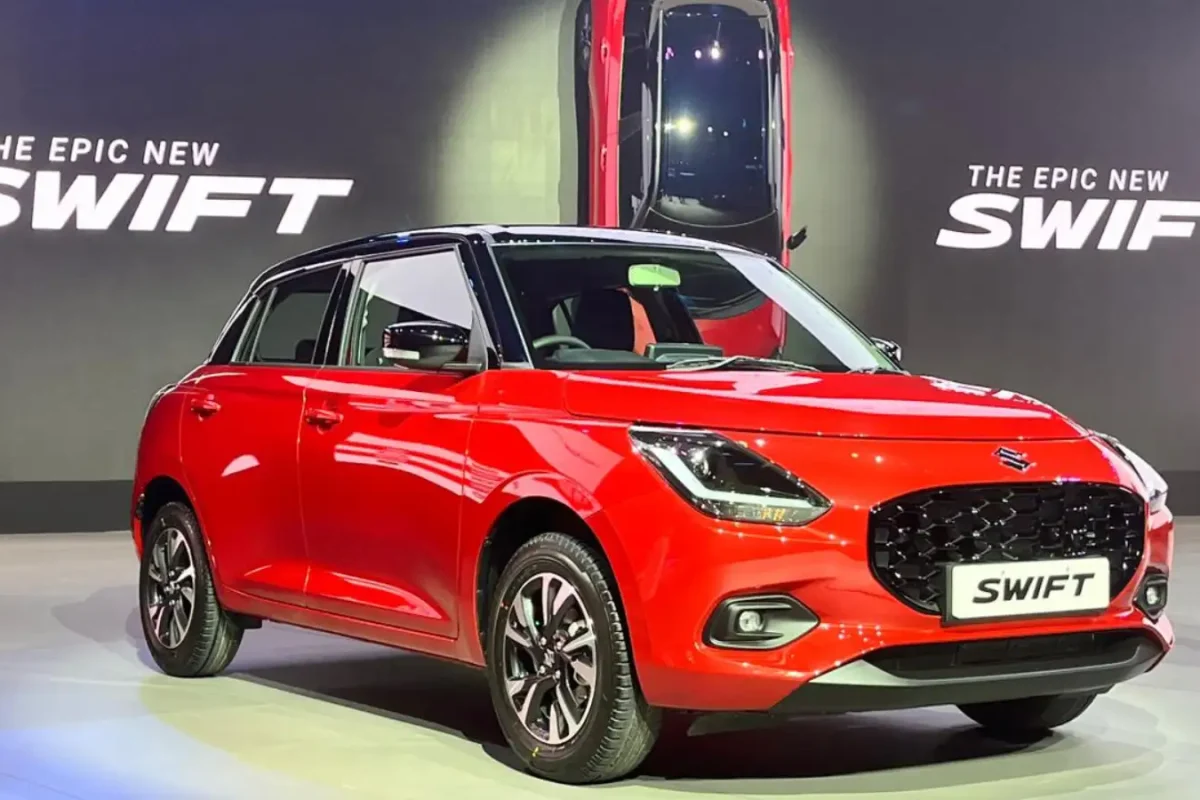 New Maruti Swift 2026 Sporty Red