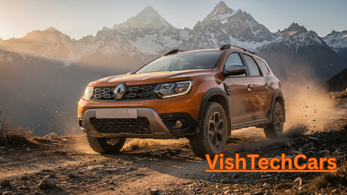 Renault Duster 2026 interior dashboard and touchscreen