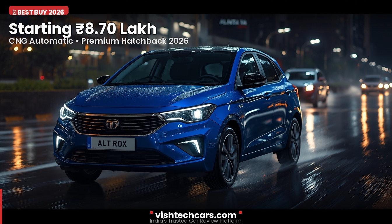 Tata Altroz CNG 2026 Automatic View