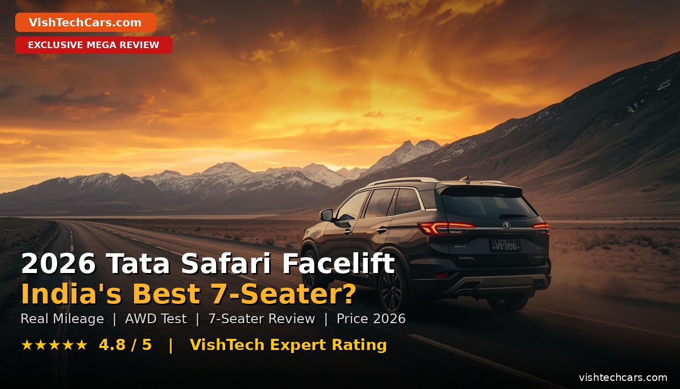 2026 Tata Safari Front View